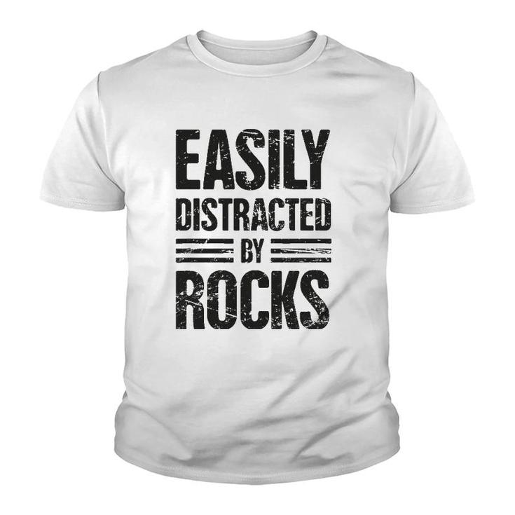 Rock Collector Geology & Mineral Rockhounding Rockhound Youth T-shirt