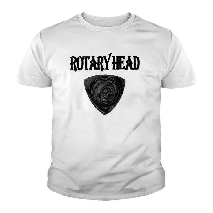Rotary Engine Rotary Head Car  Youth T-shirt