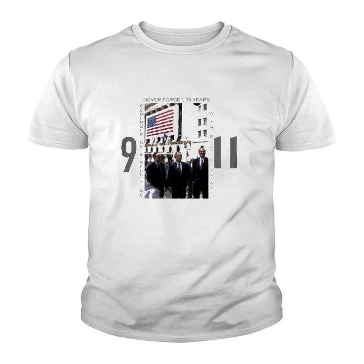 Rudy Giuliani 9 11 20Th Anniversary  Fit Mens Youth T-shirt