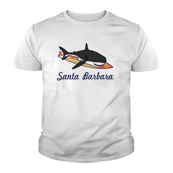 Santa Barbara California Beach Souvenir Graphicsurf Gifts Pullover Youth T-shirt