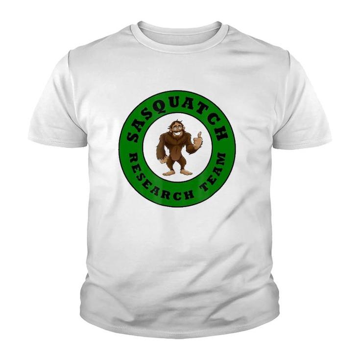 Sasquatch Research Team Bigfoot Youth T-shirt