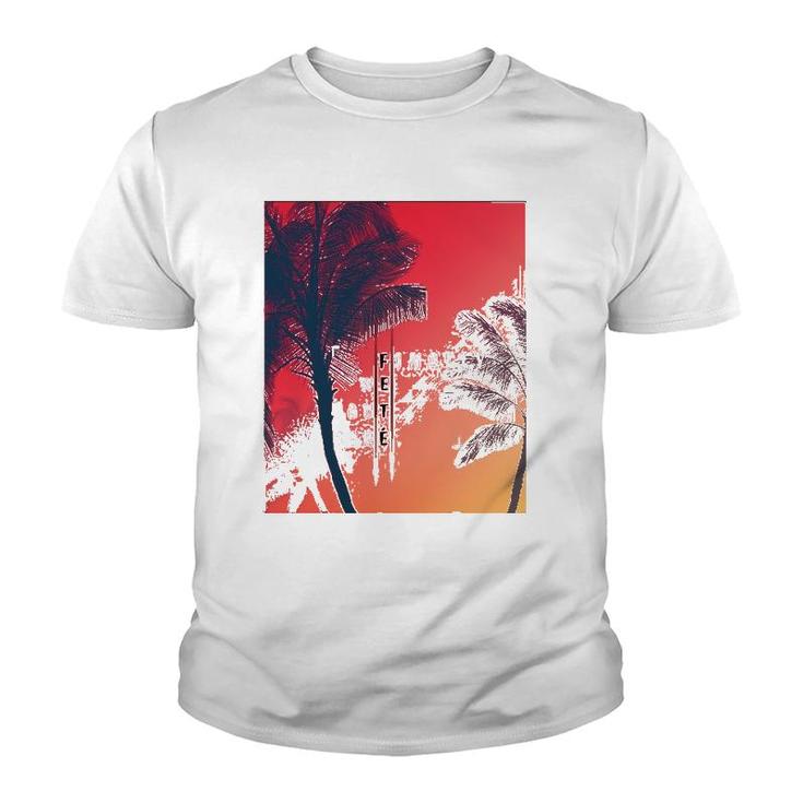 Savagegentlemen X Fetè Palm Trees Youth T-shirt