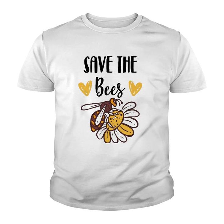 Save The Bees Honey Environmentalist Pullover Youth T-shirt