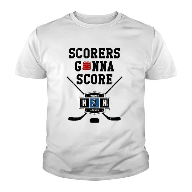 Scorers Gonna Score In Fantasy Hockey Youth T-shirt