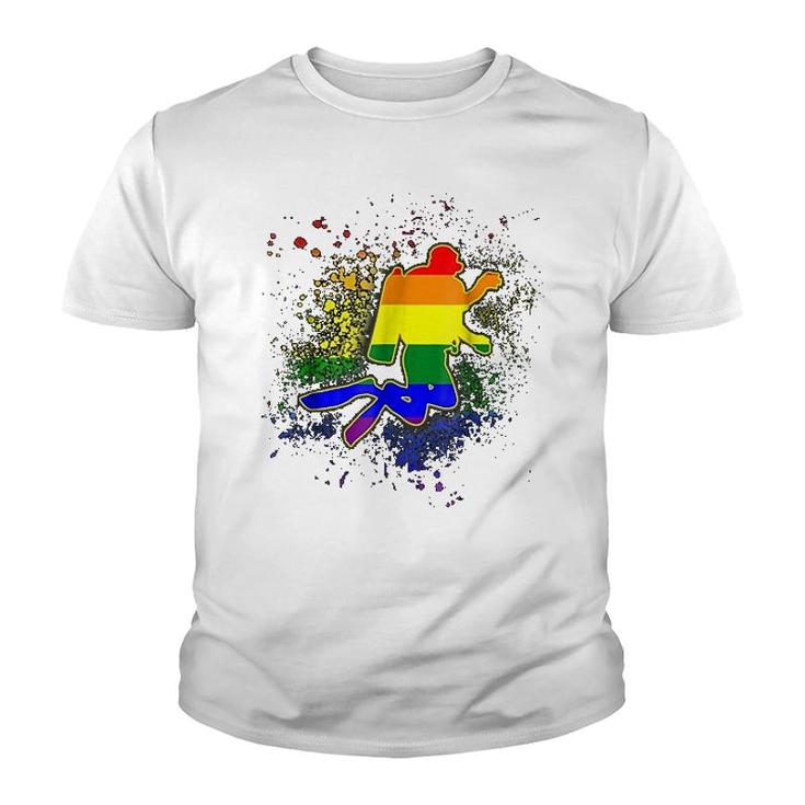 Scuba Diving Lgbt Gay Pride Youth T-shirt