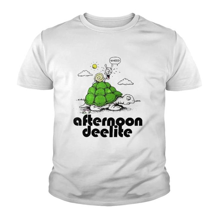 Sea Turtle Afternoon Deelite Snail Youth T-shirt