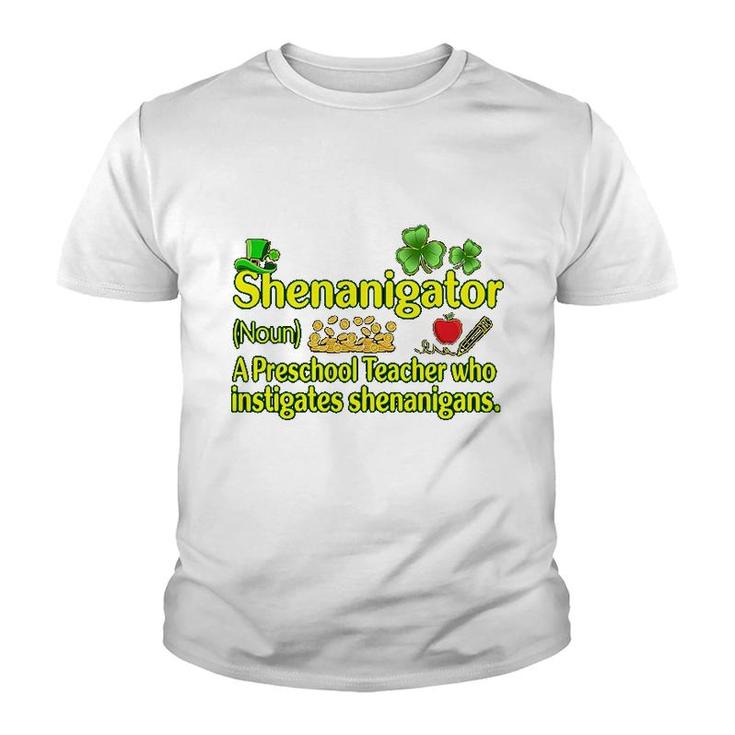 Shenanigator Funny Definition Youth T-shirt