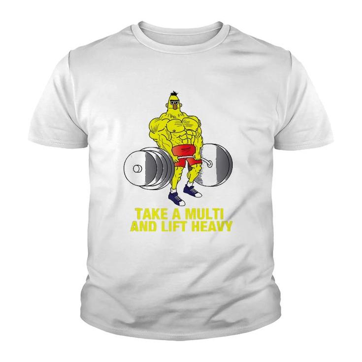 Slim Fit Misc Bodybuilding Forum Bert Deadlift Gym Youth T-shirt