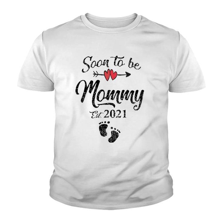 Soon To Be Mommy Mothers Day For Mom Pregnancy Youth T-shirt