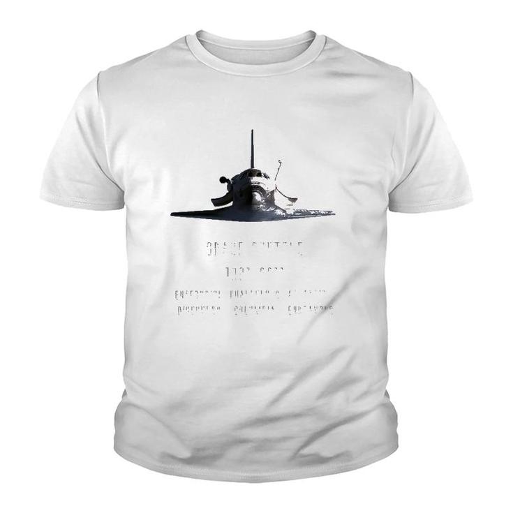 Space Shuttle 10Th Anniversary Last Flight 1981 2011 Ver2 Youth T-shirt