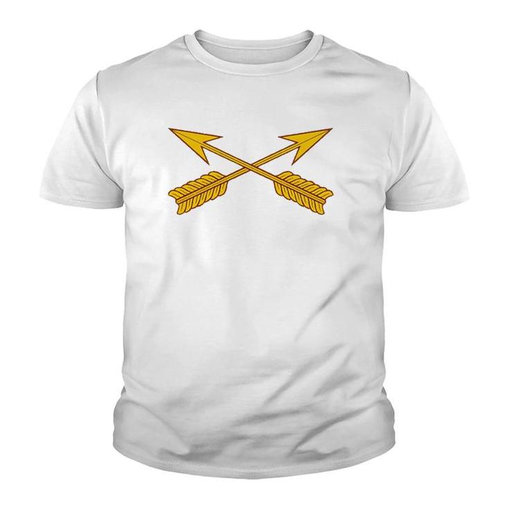 Special Forces  - Green Beret Crossed Arrows - Classic Youth T-shirt