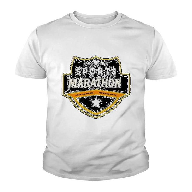 Sport Marathon Lovers Youth T-shirt