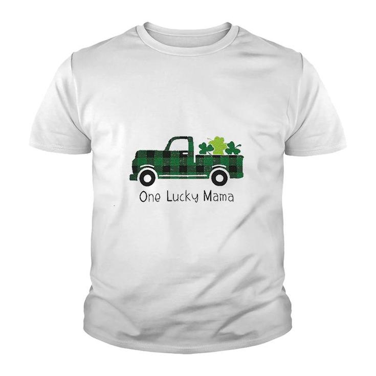 St Patrick's Day Clover  Funny Clover Lucky Graphic Youth T-shirt