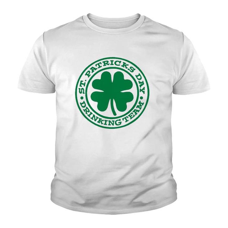 St Patrick's Day Drinking Team Funny Irish Party Matching Youth T-shirt