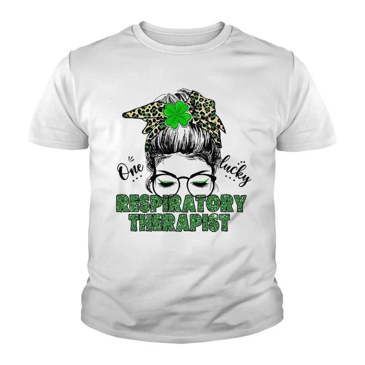 St Patricks Day Respiratory Therapist Youth T-shirt