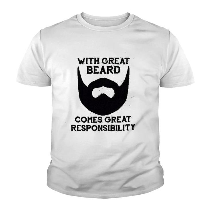 St Patricks Day With Great Beard Youth T-shirt