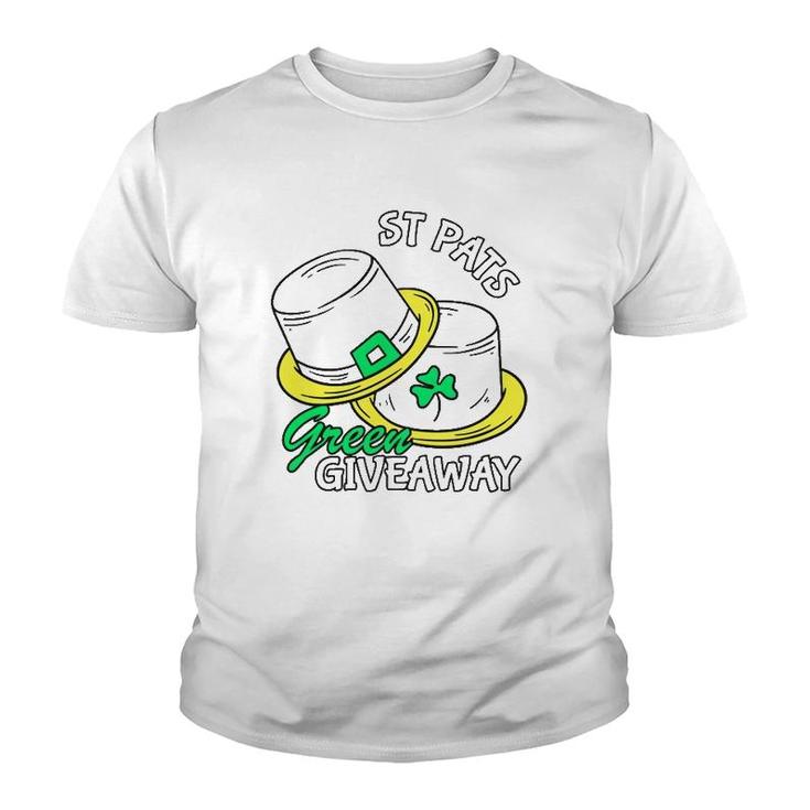St Pats Green Giveaway Gift Youth T-shirt