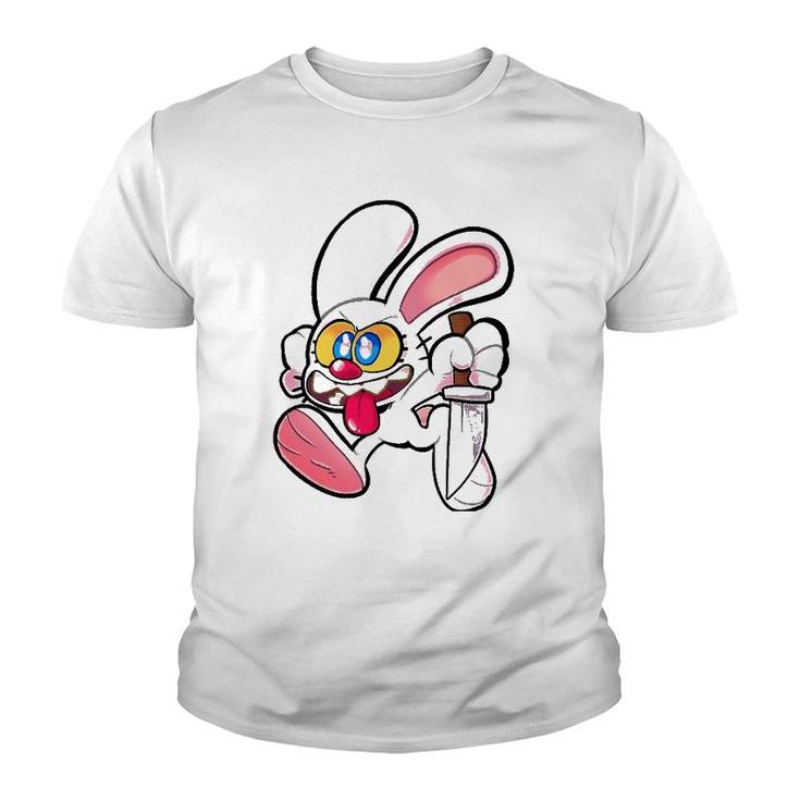 Stabby The Bunny Stabby Rabbit Youth T-shirt