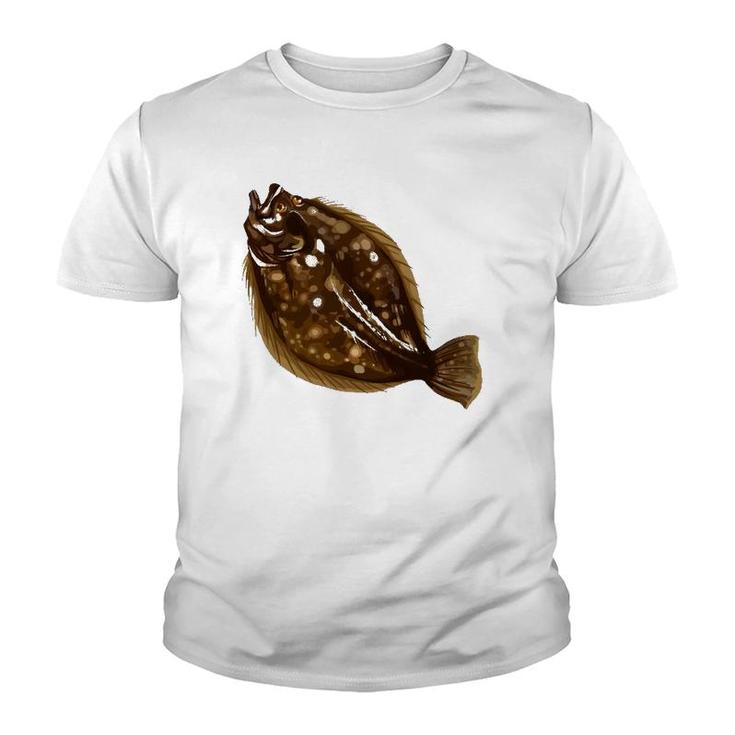 Summer Flounder Fishing Fluke Youth T-shirt