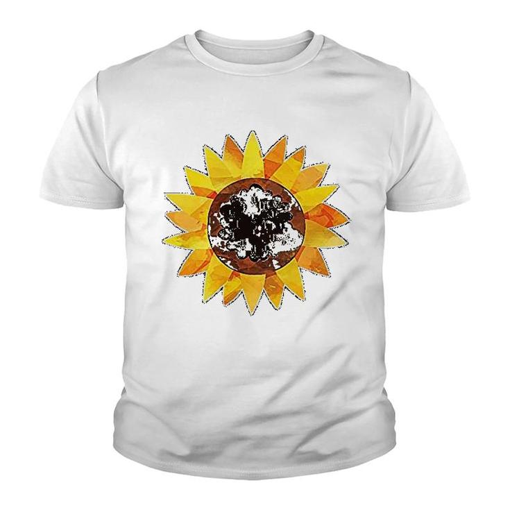 Summer Sunflower Youth T-shirt