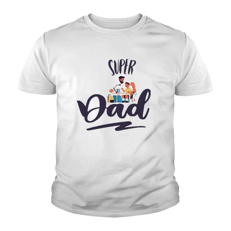Super Dad Father's Day Youth T-shirt