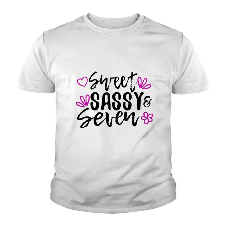 Sweet Sassy And Seven Youth T-shirt