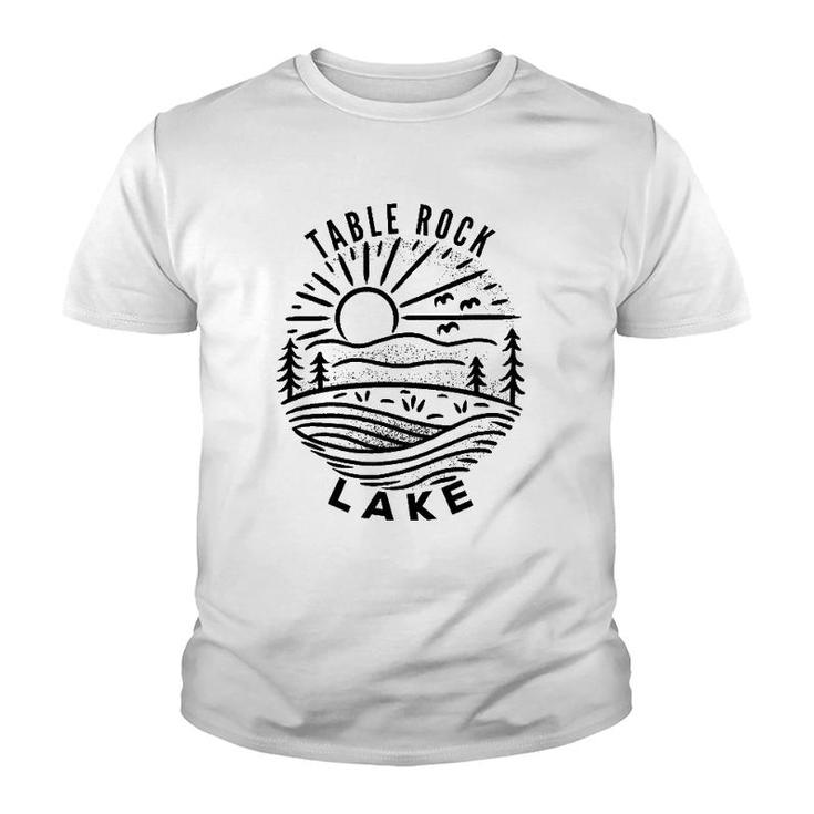 Table Rock Lake Artificial Lake Gift Youth T-shirt