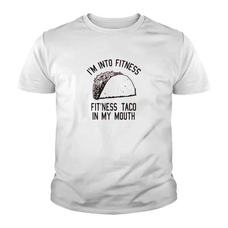 Taco Funny Gym Youth T-shirt