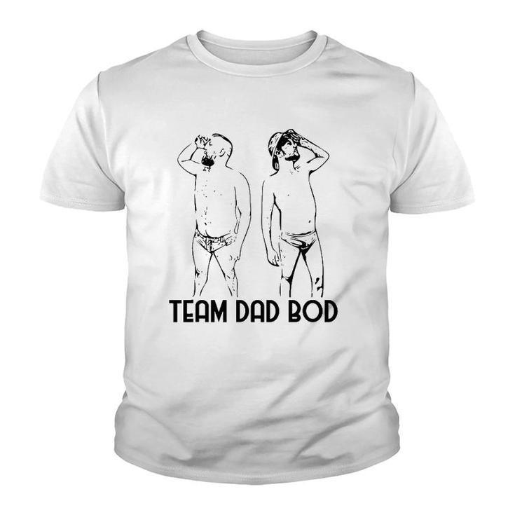 Team Dad Bod - Dad Body Funny Father's Day Group Youth T-shirt