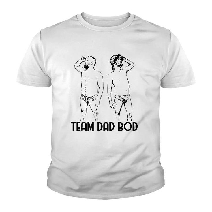 Team Dad Bod Father's Day Youth T-shirt