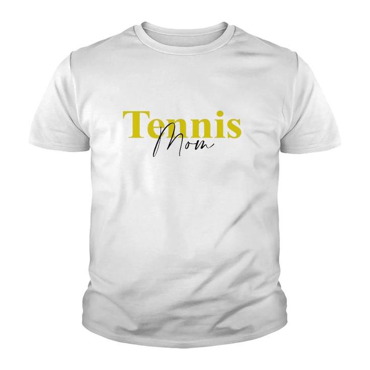 Tennis Mom Player Mother's Day Youth T-shirt