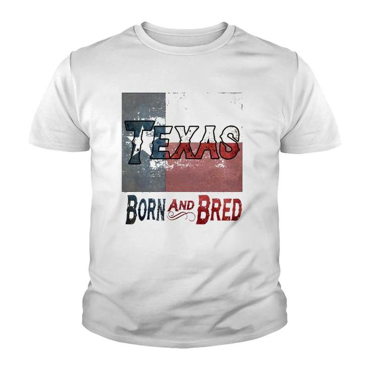 Texas Born And Bred Tee Youth T-shirt