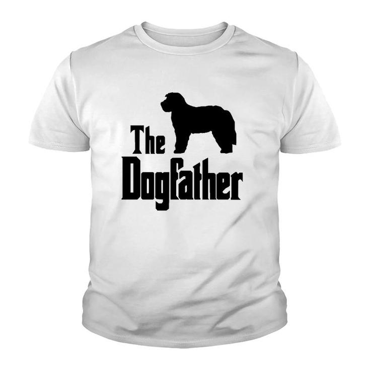 The Dogfather - Funny Dog Gift Funny Bernedoodle  Youth T-shirt