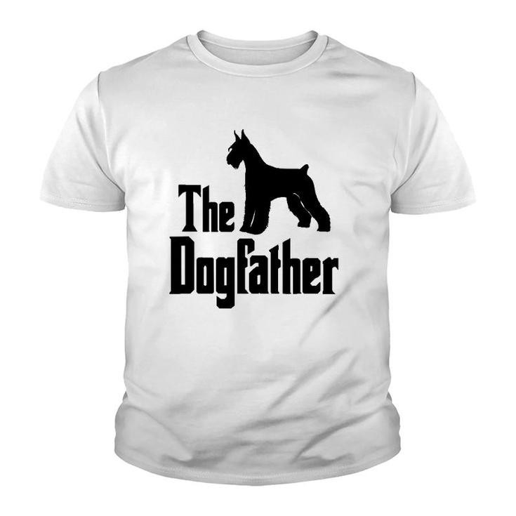 The Dogfather Giant Schnauzer Funny Dog Gift Idea Youth T-shirt