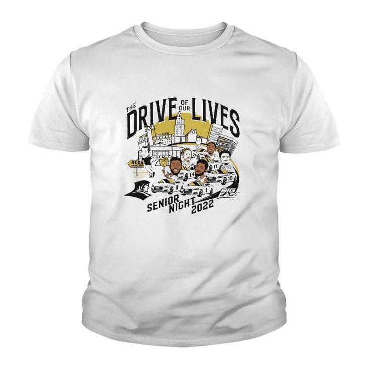The Drive Of Lives Senior Night 2022 Big East Conference Youth T-shirt