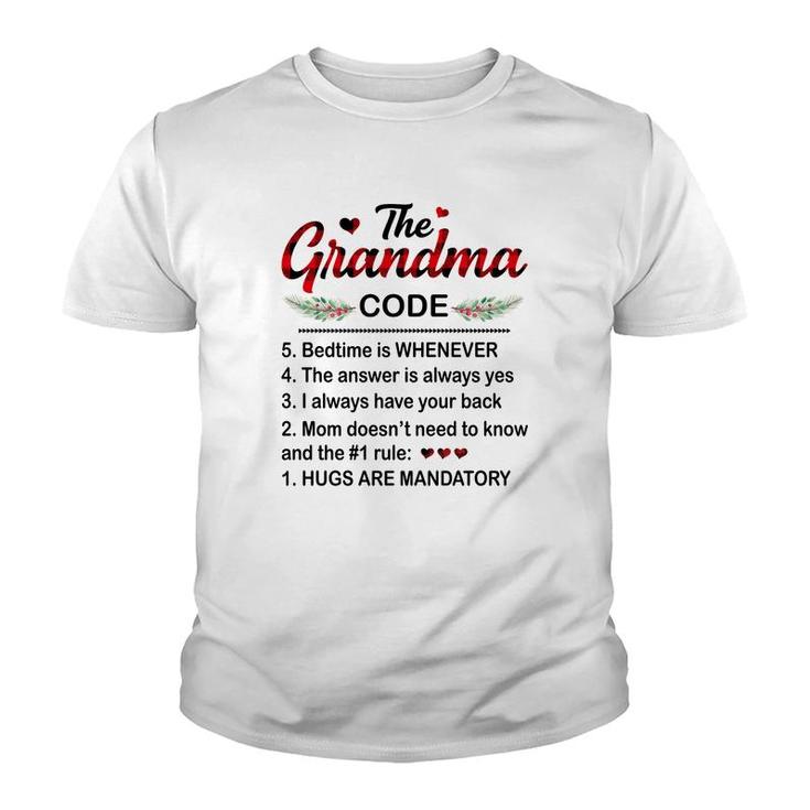 The Grandma Code Youth T-shirt