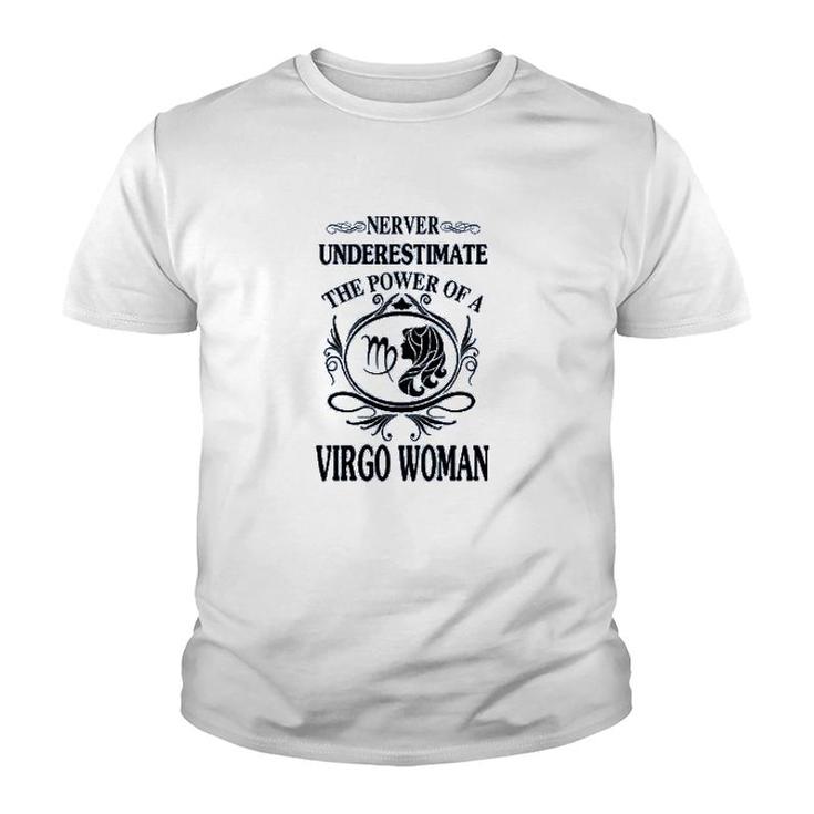 The Power Of A Virgo Youth T-shirt