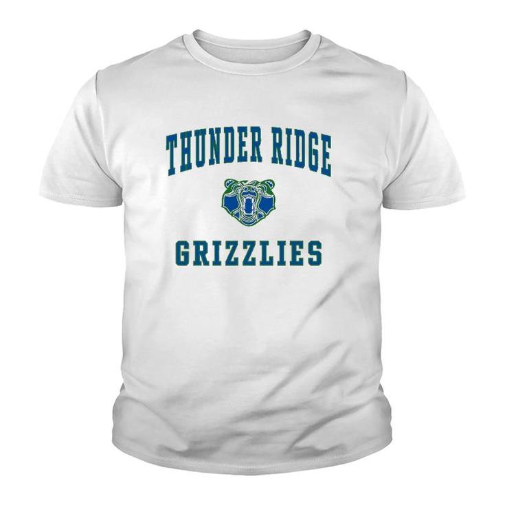 Thunder Ridge High School Grizzlies C1 Ver2 Youth T-shirt
