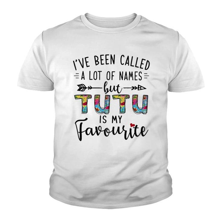 Tutu Is My Favourite Name Youth T-shirt