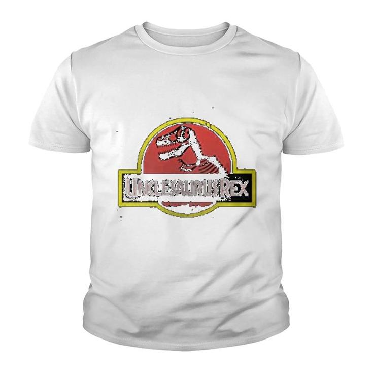 Unclesaurus Rex Funny Uncle Youth T-shirt