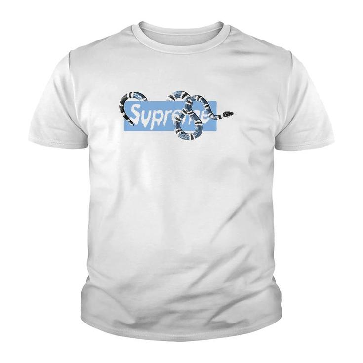 University Blue 4S Tee Dripping Streetwear 4 University Blue Youth T-shirt