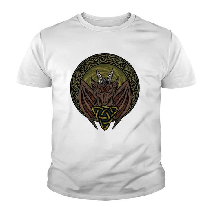 Viking Dungeon Norwegian Dragon Lover Celtic Dragon Youth T-shirt