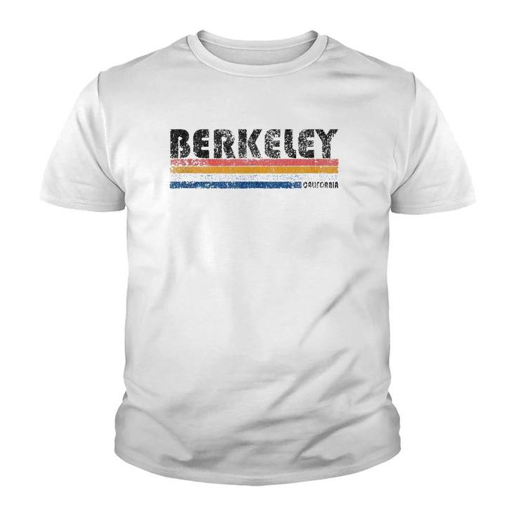 Vintage 1980S Style Berkeley, California  Youth T-shirt