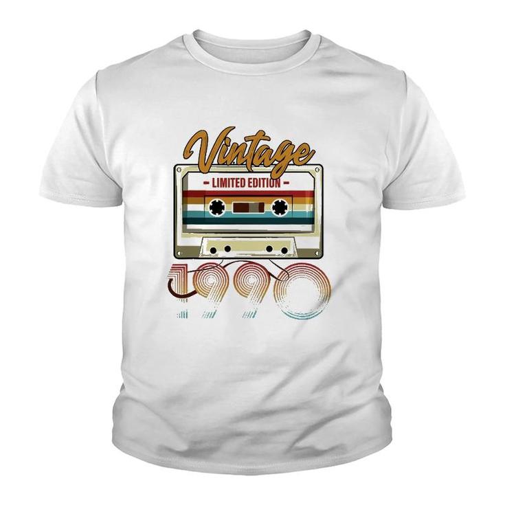 Vintage 1990 32Nd Birthday Cassette Tape For Men Women B-Day Youth T-shirt