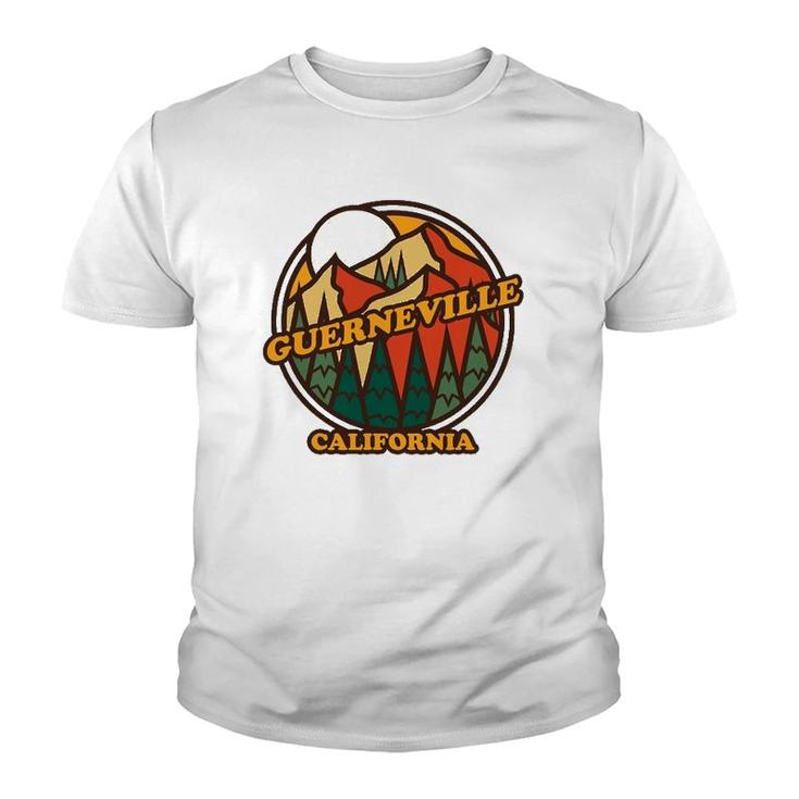 Vintage Guerneville, California Mountain Hiking Souvenir Pri Youth T-shirt