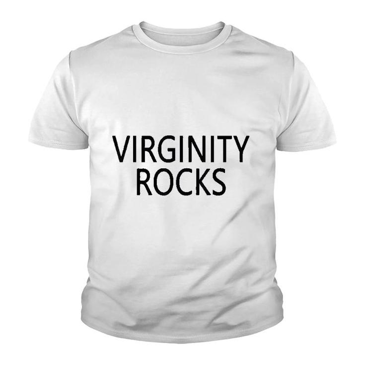 Virginity Crew Rocks Great Gift Youth T-shirt