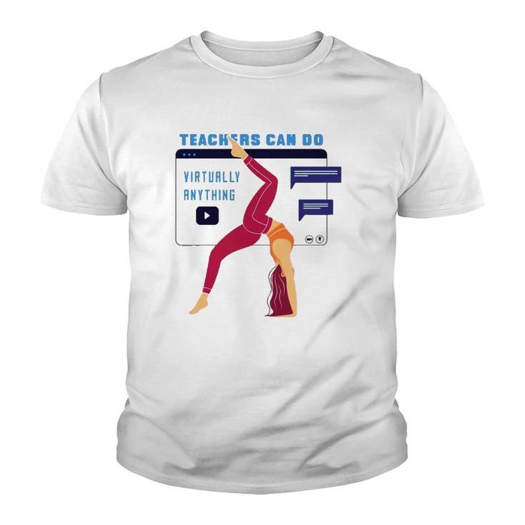 Virtual Fitness Teachers Can Do Youth T-shirt