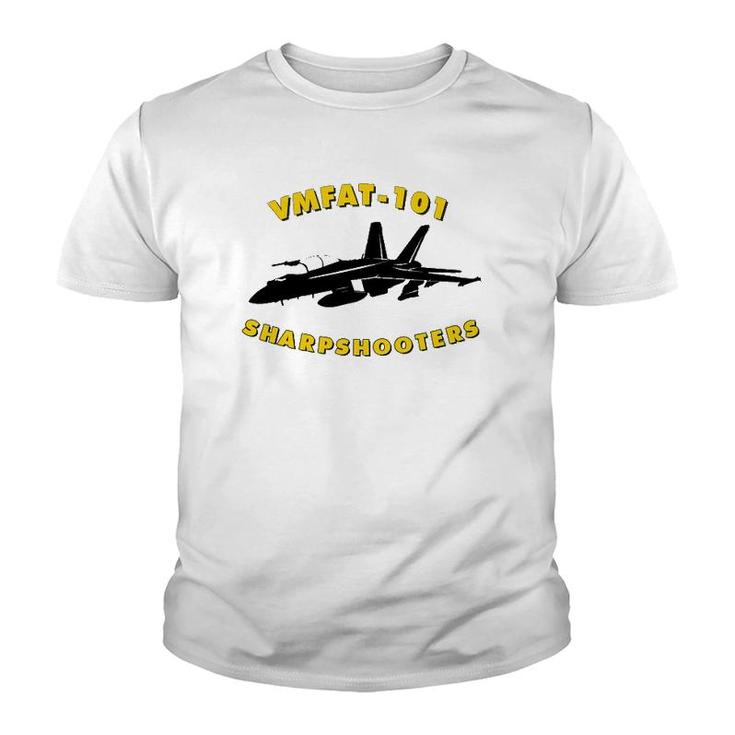 Vmfat-101 Fa-18 Fighter Attack Training Squadron Tee Youth T-shirt
