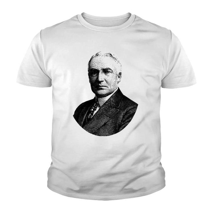 Warren G Harding Vintage Us President Youth T-shirt