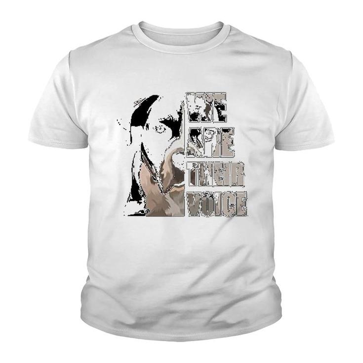 We Are Their Voice Pitbull Youth T-shirt